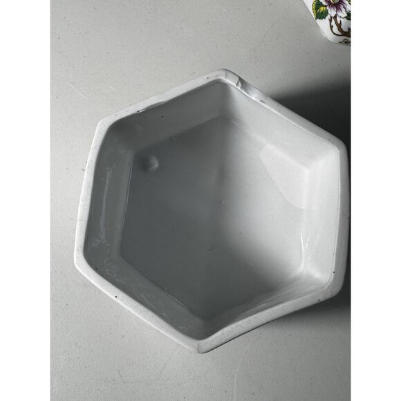 Classic Galt Lidded Ginger Jar – Floral Chinoiserie Porcelain – 10” – China Vtg - Picture 11 of 16